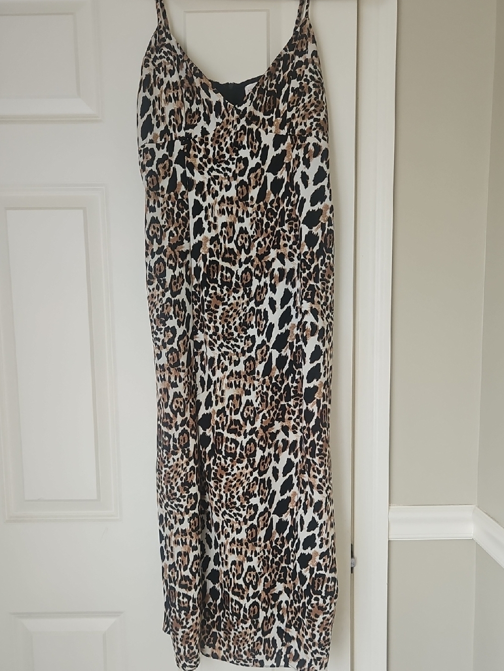 Honey Punch Slit Flowy Dress